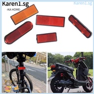 KA 5pcs Car Reflective Sticker Sign Reflective Strips Night Lamp Decal Motorcycle Door Sticker