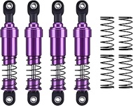 AMK 1/10 RC Crawler Shocks, 4Pcs 85mm Aluminum Big Bore RC Shocks with Oil Filled RC Crawler Shocks 