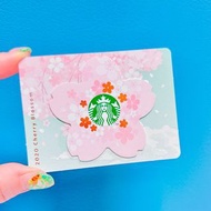 🌺絕版2020 櫻花 紙版卡 ⭐️Starbucks 2020Sakura flower  🪻Limited Edition Paper Card 🪸星巴克限量版 2020櫻花盛放  紙卡 ☕️不含面