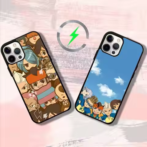 Aniem I-Inazumas E-Eleven Phone Case For iPhone 7,16,15,14,13,12,11,Pro,Max,Plus,Mini,SE4,E Magnetic