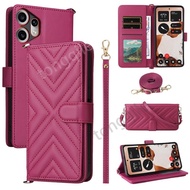 Flip Case For Nothing CMF Phone 2 Pro Phone2 CMFPhone 5G 2025 Leather Phone Cover Casing Card Slot W