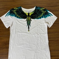 T-shirt marcelo burlon icon wings white and ligth blue second