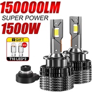 D4S D2S Led Headlight Canbus Bulbs 1500000LM CSP D1S D3S D8S Led 1500W Super Bright D1R D4R D2R D3R