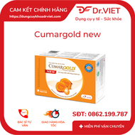 CUMARGOLD New (Nano Curcumin) - Hỗ trợ điều trị Viêm Loét Dạ Dày Tá Tràng Ung Bướu (Hộp 30 viên) [Ch