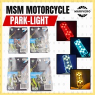 COD MSM Motorcycle LED Light 2 Pcs Park Light Signal Light Brake Light Super Bright For Auto / motor