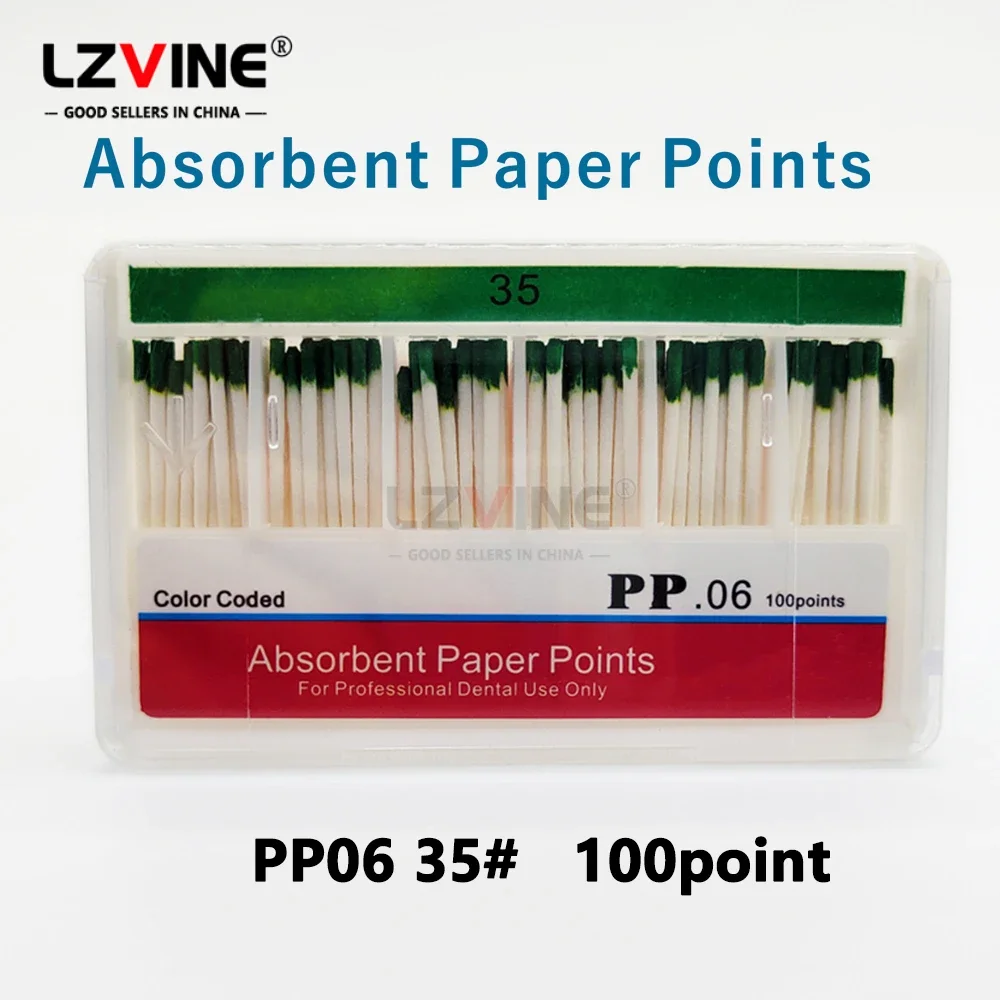 Dental Absorbent Paper Points PP04 02 06 F1 F2 F3 F4 F5taper Endodontics Cone Dental Endodoncia Dent