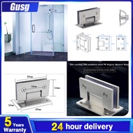 Stainless Steel SUS304 Glass Hinges bathroom Shower Glass Door Hinges 90°/135°/180°