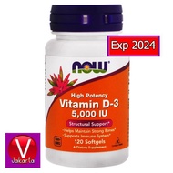Now Foods Food Vitamin Vit D3 D-3 5000 IU Now Food Vit D3 contains 120