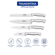 Tramontina Cronos 4 Piece Knife Set, Chef Knife/Utility Knife/Bread Knife/Paring Knife