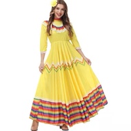 Jojokids W-9228 | Mexico long dress women adult costume traditional | Adult women's Mexican costume