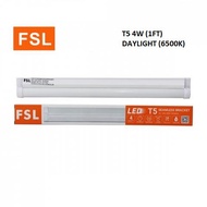 FSL T5 1FT 4W LED TUBE SET C/W BRACKET (DAYLIGHT / 6500K )