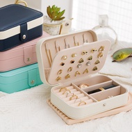 Simple Portable Jewelry Box Travel Jewelry Storage Bracelet Jewelry Earrings Storage Jewelry Box 12.