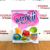 Nutrijell jelly powder pudding strawberry flavored powder 15 g - strawberry berry berry