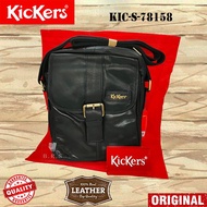 [ KICKERS ] MEN'S GENUINE LEATHER SLING BAG / CASUAL SLING BAG / BAG KULIT SILANG LELAKI KIC-S-78158