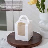 Portable 4 Inch Cake Packaging Box