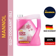 (MADE IN GERMAN) MANNOL MN4212 G12+ Pink Radiator Coolant 5L