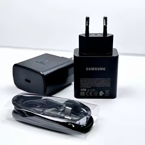 60W Charger Samsung Original Super Fast Charging 5A Type C Cable For Samsung Galaxy S26 S25 S24 S23