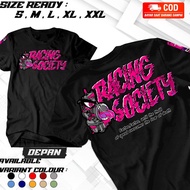 JOJOKAOS-Society Carburetor Racing T-shirt, Distro T-shirt, Racing Society Carburetor motif, Men's a