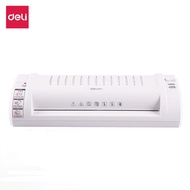 Deli เครื่องเคลือบ A3 A4 เครื่องเคลือบบัตร เครื่องเคลือบเอกสาร เครื่องเคลือบกระดาษ 300มม./นาที รุ่น 