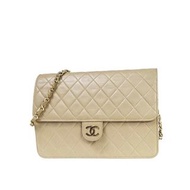 Chanel Vintage classic flap Timeless CF WOC Envelope shoulder bag中古香奈兒經典CF翻蓋包肩挎袋方胖子羊皮信封包鏈條包貝嫂包