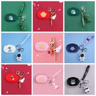 For Realme Buds Q2 / Q2S / T01 T100 T110 T300 T310 / air 5/air6 pro Case Cartoon Dinosaur / Cute Pan