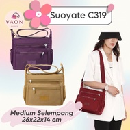 Suoyate C319 MEDIUM CROSSBODY BAG IMPORTED SELEMPANG BAG FOR WOMEN GIRLS