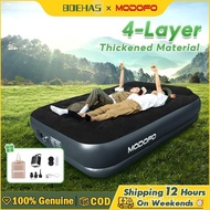 【MODOFO】 COD Katil kembung hitam Inflatable Air Bed Mattress With Electric Pump 40CM Single/Double P