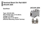 Terminal Block Din Rail 800V UK35N