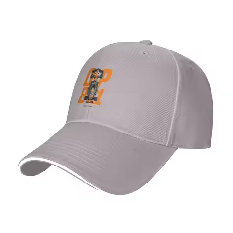 Fashion Oscar Piastri OP81 McLaren F1 Car Design Curved Brim Baseball Cap Structured Fit Summer Woma