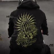 Bossque X Hexsys - Bless Hoodie Pria Original Full Bordir | M - XXL | Sweater Pria | Suiter Cowok | 