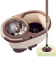 COOKX 360 Rotating Head Microfiber Spinning Floor Mop Head for Housekeeper Home Floor Cleaning Mop