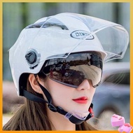 topi keledar motor helmet helmet motor Yadea electric vehicle helmet universal sunscreen and rainproof four seasons universal half helmet, motorcycle safety helmet, riding windproo