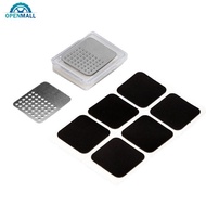 OPENMALL 6PCS/Box Bicycle Glue-Free Tire Patch With Polishing Disc Leak-Proof Explosion-Proof Strong