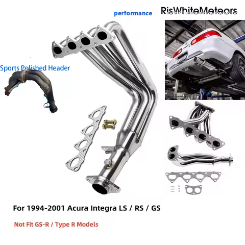 Exhaust manifold headers Stainless Steel for 94-01 Acura Integra RS/LS/GS1.8L B-Series B16 B18 B20