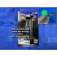 NLK LC135 Y15ZR Valve Set Racing 19/22 20/23 22/25 23/26 24/27 25/28 19mm 20mm 23mm 22mm 25mm 23mm 2