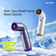 199-speed Curved Fan mini Small Fan Portable usb High-speed Turbo Handheld Fan