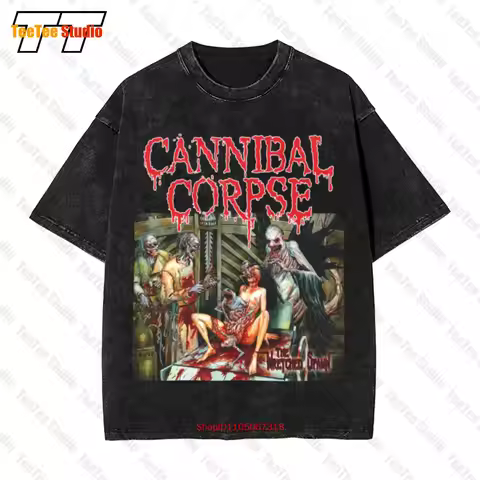 Cannibal Corpse The Wretched Spawn Vintage Oversized T-Shirt JM41