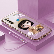 Hontinga เคสโทรศัพท์มือถือ เคสเสี่ยวมี่เรดมี่ ลายการ์ตูน สำหรับXiaomi Redmi Note 8