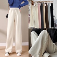 Very Soft Corduroy Straight Pants Sweatpants Labeled At The Waist/K-9090