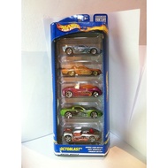 Hot Wheels Gift Pack. 2002 Octoblast 5-Pack - Ford GT-40-At-A-Tude-Power Pipes-97 Corvette-Maelstrom