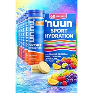 Nuun Sport Hydration Effervescent Tablets - Used When Playing Sports & Exercise