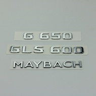 Dedicated Mercedes-Benz McBach G650 GLS600 Modified Car Logo Rear Tail Logo MAYBACH Letter Logo Side