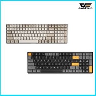 darkFlash - GD100 黑色(紅糖) Brown Sugar Wire+Wireless Mechanial Keyboard 黃軸機械鍵盤 無線+有線兩用
