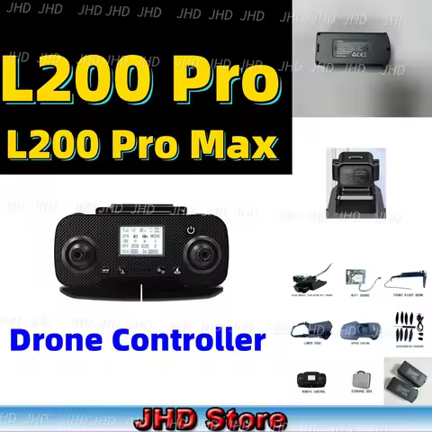 JHD L200 PRO MAX Remote Control LYZRC L200Pro Max L200 GPS Brushless Motor RC Foldable Quadcopter Dr