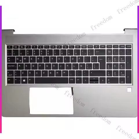 HTS New Upper Palmrest with Spanish / Latin Keyboard for HP ProBook 450 G8 455 G8