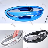ZR For For TOYOTA COROLLA ALTIS 2014-2018 stainless steel car door handle bowl cover trim,ALTIS outer door handle bowl decoration