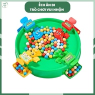 4-Player Marble-Eating Frog Toy for Children, Entertainment Game, Stress Relief to Increase Family I