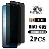 1-2Pcs Full Cover Privacy Black Edge Glass Film For TCL Stylus Plex L10 Pro Screen Protector For TCL