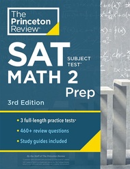 Princeton Review SAT Subject Test Math 2 Prep: 3 Practice Tests+Content Review+Strategies u0026 Techniques (3 Ed.)