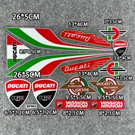 Reflective sticker Ducati DUCATI821 car logo motorcycle 199 Reflective sticker Ducati DUCATI821 car logo motorcycle 199 Decal Helmet Decal 696/939/V2V4/4.27
